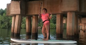 sld21 Belmont Paddle boarding with Anchored Soul