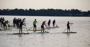 sld9 Belmont Paddle boarding with Anchored Soul